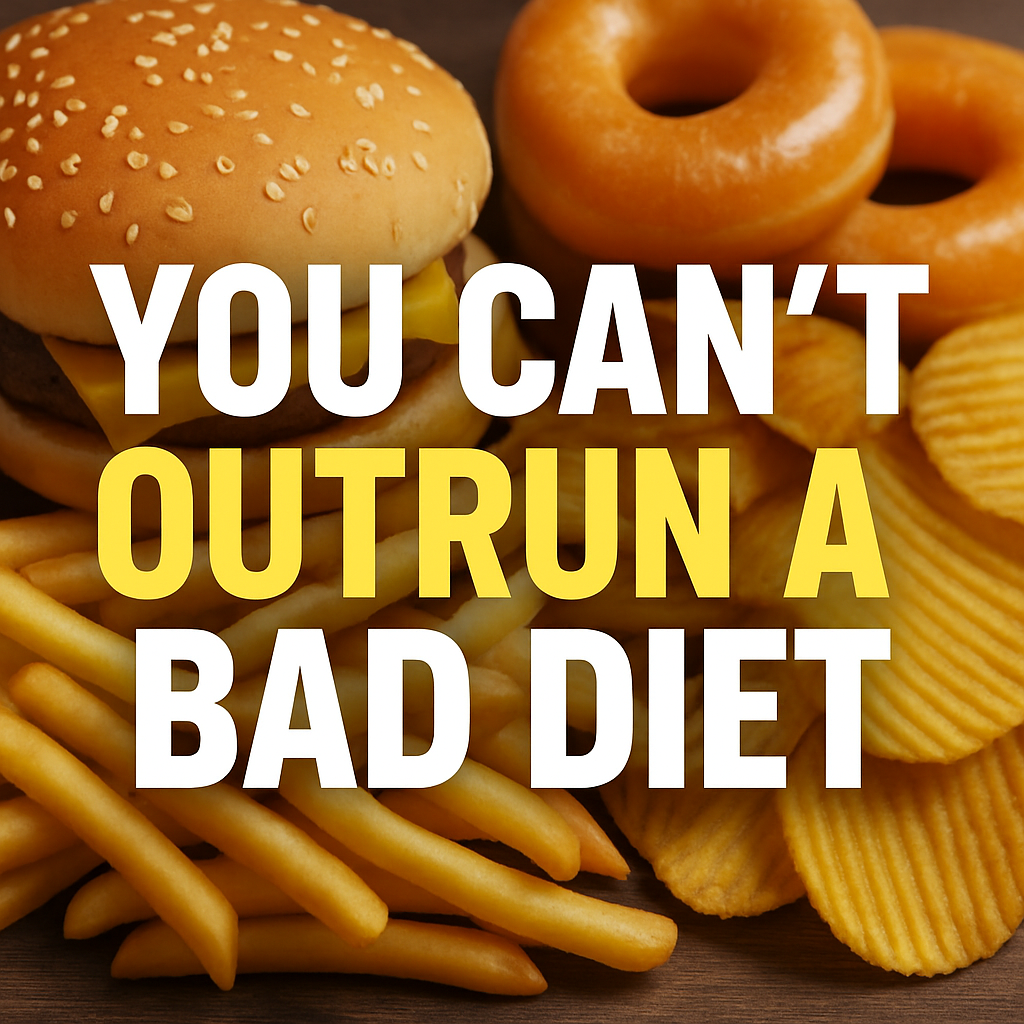 You Can’t Outrun a Bad Diet: Why Food Matters More Than You Think