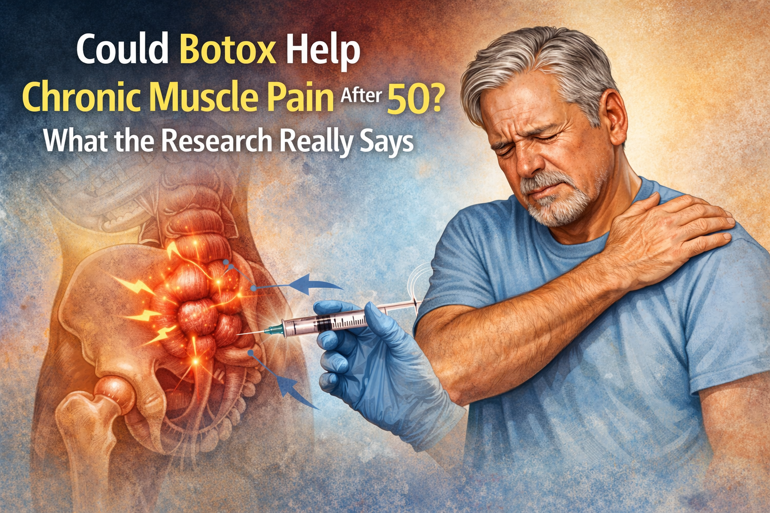 Could Botox Help Chronic Muscle Pain After 50? What the Research Really Says